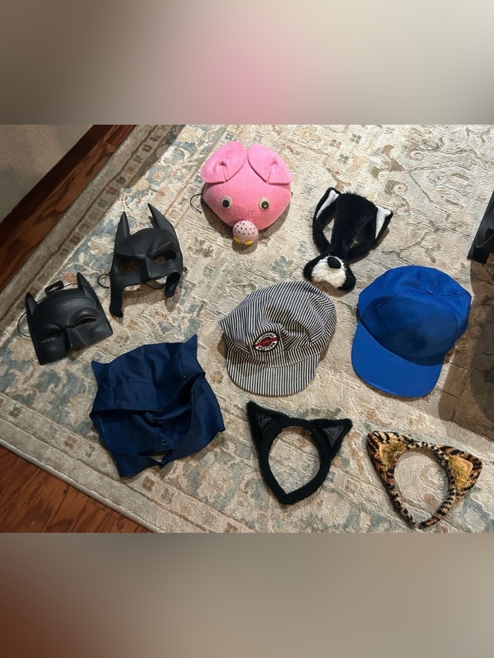 Kids Halloween play dress up hats bundle
